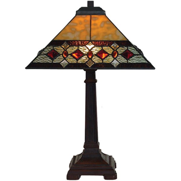 Tiffany Deco Cut Diamond Lamp